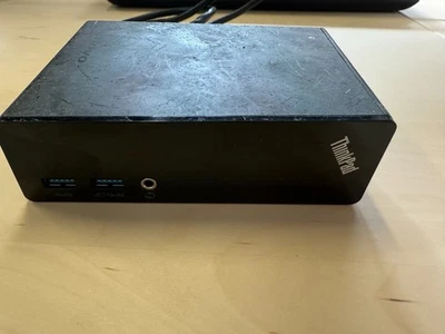 Lenovo Thinkpad OneLink Dock DU9026S1 HDMI USB Ethernet 03X6894 - Image 1 of 4