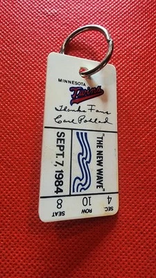 Vintage Minnesota Twins 1984 Keychain (Great Condition) - Image 1 of 2