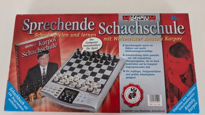 Sprechende Schachschule MILLENNIUM Anatoly Karpov - Bild 1 von 4