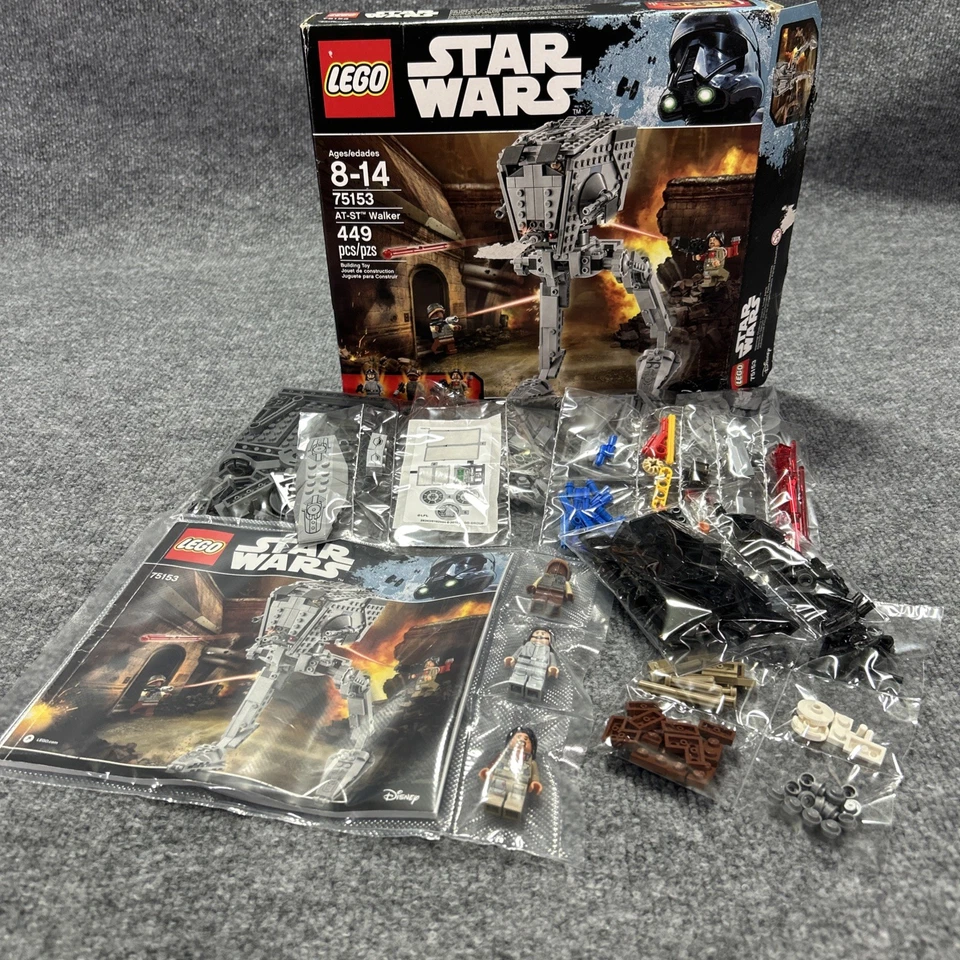 LEGO Star Wars Rogue One AT-ST Walker 75153 Complete, w/ Instructions Box - Image 1 of 4