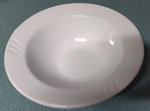 ONEIDA REGO BRIANA BRIGHT WHITE commercial thick quality PORCELAIN BOWLS   8 set - Picture 1 of 5