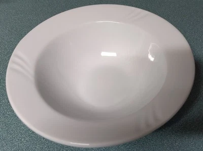 ONEIDA REGO BRIANA BRIGHT WHITE commercial thick quality PORCELAIN BOWLS   8 set - Image 1 of 4