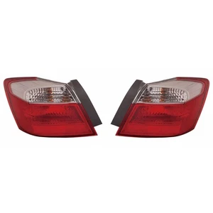 Pair LH RH Halogen Tail Lights fits HONDA 13-15 ACCORD EX LX SPORT - Picture 1 of 3