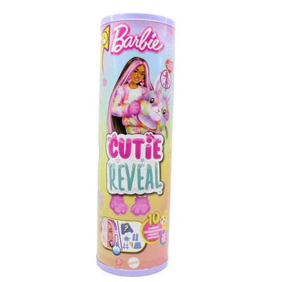 MATTEL Barbie Cutie Reveal Bunny Plüschkostüm Color Dream Serie Puppe - NEU OVP