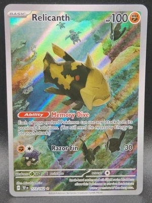 Relicanth 173/162 SV05: Temporal Forces Holo Pokemon TCG NM - Image 1 of 2
