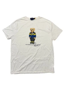 Polo Bear by Ralph Lauren Classic Fit Polo Bear Jersey Graphic T-Shirt Size M - Picture 1 of 8