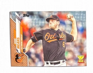John Means ~ Topps 2020 ~ Oro 0415/2020 #550 Rookie Cup - Imagen 1 de 2