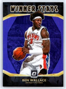 Ben Wallace 2020 Donruss Optic #11  Winner Stays Purple - Picture 1 of 2