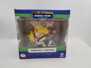 Mario + Rabbids Sparks of Hope Rabbid / Lapin Peach Figure Ubisoft Nintendo Rare - Foto 1 di 7