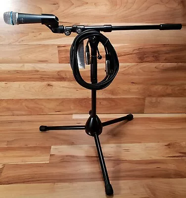 Shure Beta 57A 57 Mic & K&M 259 & 20' Microphone Cable! - Image 1 of 4