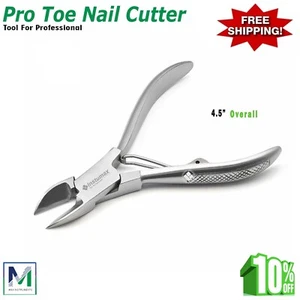 4,5" Profi Zehennagelknipser / Nagelschneider Pediküre Pflege auch - Schwerlast - Bild 1 von 3