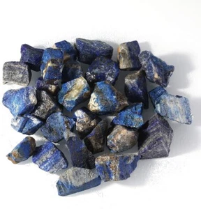Bingcute 1lb Bulk Raw Rough Lapis Lazuli Stones Raw Natural Stones, 1 - 1.5" NIB - Picture 1 of 7