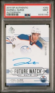 2014-15 UD SPA Darnell Nurse Future Watch Auto /999 Rookie #262 PSA 9 Mint - Picture 1 of 3