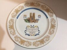 10” Plate Commemorating The 25th Anniversary Of The Marriage Of Queen Elizabeth