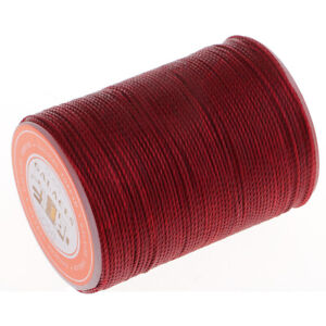 Leather Sewing Waxed Polyester Cord Thread  Stitching Craft