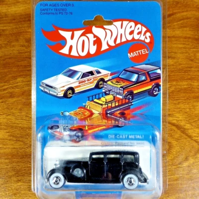 Hot Wheels Vintage Classic Packard No. 3920 Black WW Whitewall HK Hong Kong 1982 Foto 1 de 4