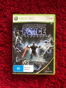 Star Wars Force Unleashed Microsoft Xbox 360 Xbox360 PAL AUS CIB FREE REGION - Picture 1 of 3