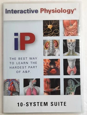 Interactive Physiology 10-System Suite Multimedia CD Anatomy and Physiology A&P - Image 1 of 4