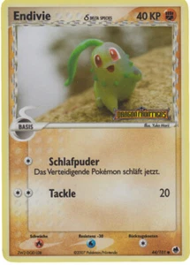 Pokemon EX Dragon Frontiers 44/101 - Endivie - Reverse Holo Deutsch - Bild 1 von 1