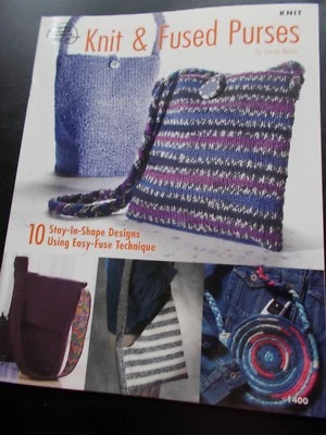 Knit & Fused Purses Leaflet American School of Needlework 1400 - 10 designs - Image 1 of 4
