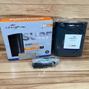 ARRIS SURFboard G36 DOCSIS 3.1 Wi-Fi 6 Cable Modem AX3000 Wi-Fi Router Open Box - Photo 1/15