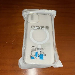 Apple Clear Case with MagSafe for iPhone 15 Plus With Screen Protector - Photo 1/2
