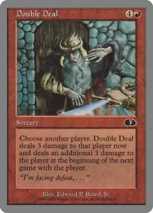 4 Double Deal 4x x4 - LP - Unglued - SPARROW MAGIC mtg - Picture 1 of 1