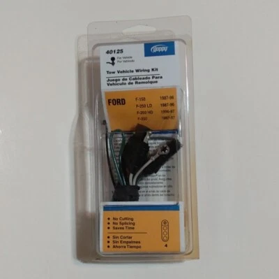Hoppy 40125 Ford Tow Vehicle Wiring Kit - Ford F-150/F-250 LD/F-350 1987-1996 - Image 1 of 4