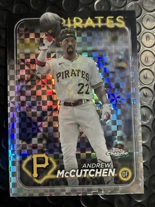 2024 Topps Chrome #124 Andrew McCutchen X-Fractor Pittsburgh Pirates - Bild 1 von 2