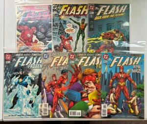 Dc Comics - The Flash Comic Book - Lot Of 7 - Very Good - #1 - Picture 1 of 1