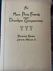 More Pious Friends & Drunken Companions par Frank Shay - 1928