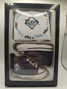 Official Tampa Bay Rays Bib & Pre-Walkers Set New - Picture 1 of 4