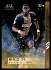 2015 Topps Apex MLS Gold #54 Maurice Edu /50