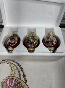 3 Bradford Editions Promise Of A Savior Heirloom Porcelain 1999 - Picture 1 of 9