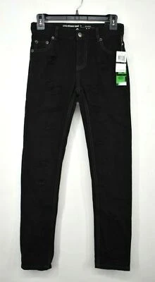 Pantalones de mezclilla ajustados rectos de algodón desgastado Lifted Research Group para mujer 12 Foto 1 de 4