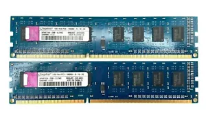 Kingston 2GB RAM - 1Rx8 PC3-10600U DDR3 - (2X1GB DIMM) - Picture 1 of 2