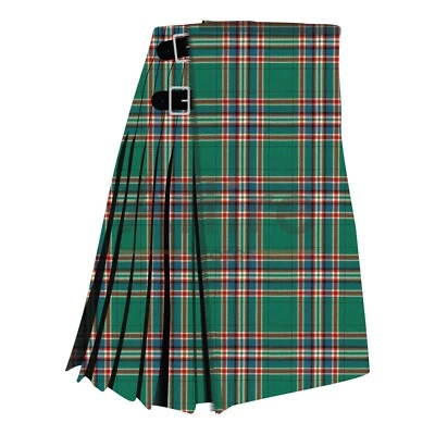 Scottish Handmade Traditional Macfarlane  Ancient Clan Tartan Kilt -  Macfarlane - Image 1 of 2