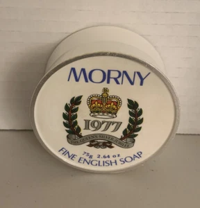 Vintage MORNY Fine English Soap- The 1977 Queens Silver Jubilee; unused - Picture 1 of 4