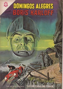 DOMINGOS ALEGRES 609 LAS MIL CARAS DEL TERROR 1965 NOVARO CÓMIC MEXICANO - Imagen 1 de 1