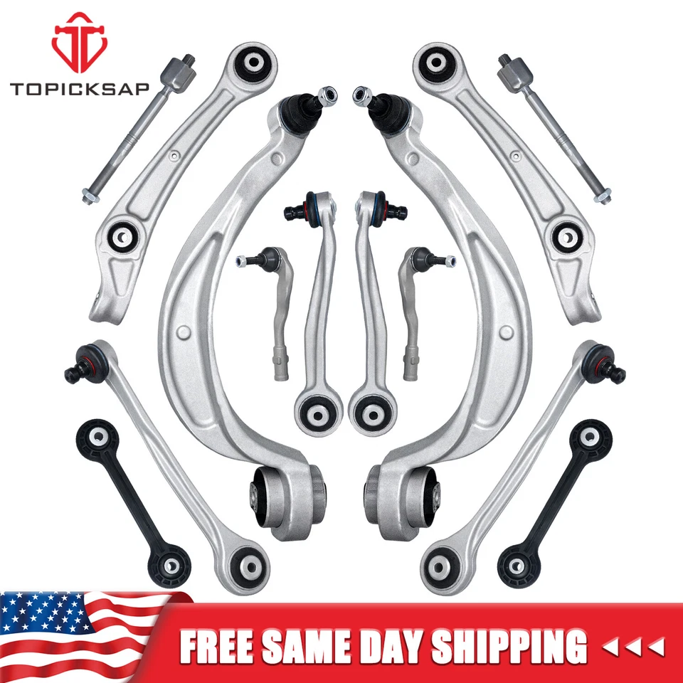 14 шт. боковых звеньев рычагов управления подходят для Audi A4 A5 S4 S5 Q5 Quattro 2008–2009 годов выпуска - Изображение 1 из 4