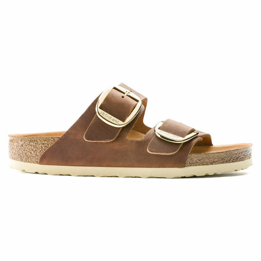 NIB Birkenstock Arizona Big Buckle In Cognac 1011073 Narrow - Image 1 of 4