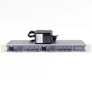 Aphex Model 107 Dual-Channel Tube Microphone Preamplifier w/ Power Supply - Picture 1 of 8