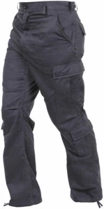 ROTHCO 2986 Vintage Black Army Paratrooper Pants Tactical Military BDU Fatigues - Picture 1 of 3