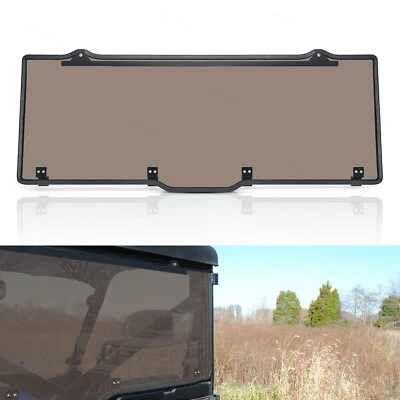 Dark Tinted Rear Full Windshield Fit for 2015-2022 Polaris Ranger XP 570/CREW Foto 1 de 4