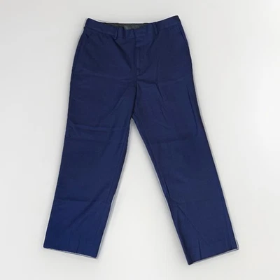 Pantalones de vestir Ralph Lauren para niños en azul talla 18R con cintura ajustable y bolsillos Foto 1 de 4