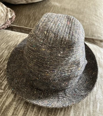 STETSON MEN'S FEDORA HAT Donegal  TWEED John Molloy Size 7 And 1/2 - Image 1 of 4