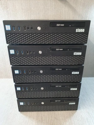 5x PC Stone BOAMOT-481 i3-6100 @ 2.7GHz 8GB DDR4 256GB SSD Grade C EG1311 - Image 1 of 4
