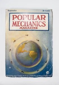 Sept 1919 Popular Mechanics - Flight Around the World, Submarines, Zephyrs - Bild 1 von 7