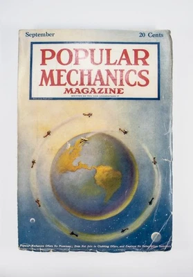Sept 1919 Popular Mechanics - Flight Around the World, Submarines, Zephyrs - Image 1 of 4