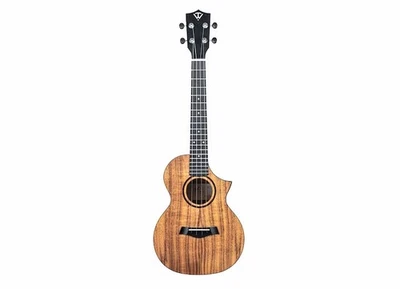 Twisted Wood Switchback Concert Ukulele - Solid Koa Top - SW‑700C - Image 1 of 4